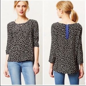 ANTHRO NWOT Maeve Heart Blouse